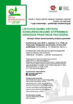 skelbimas konferencija