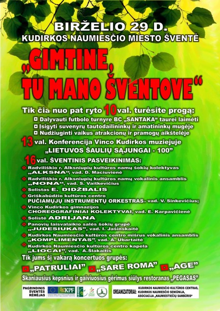 Gimtine Tu mano šventove
