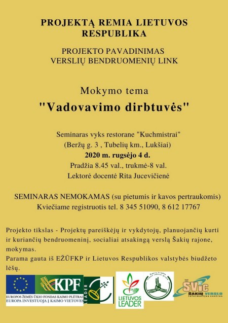 PROJEKTĄ REMIA LIETUVOS RESPUBLIKA 1