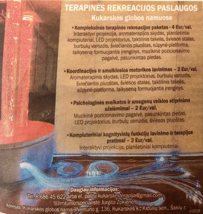 Kukarskės reklama